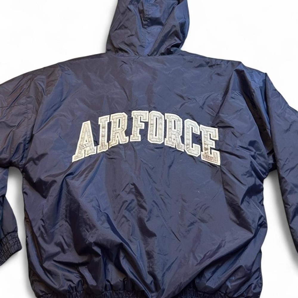 Air Force Navy Blue Windbreaker